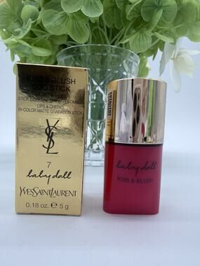 Yves Saint Laurent Babydoll Kiss & Blush Duo Stick 7 From Mild To Spicy 0.18oz